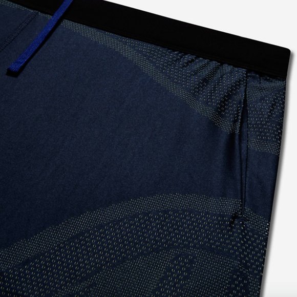 Nike Flyknit Gym Shorts Sz Small🔥New Men's Navy Blue Laser Cut 815553-419 - Picture 4 of 6